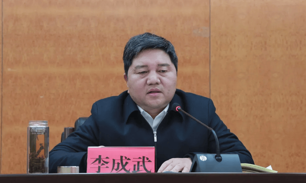 正厅级李成武,任上主动投案